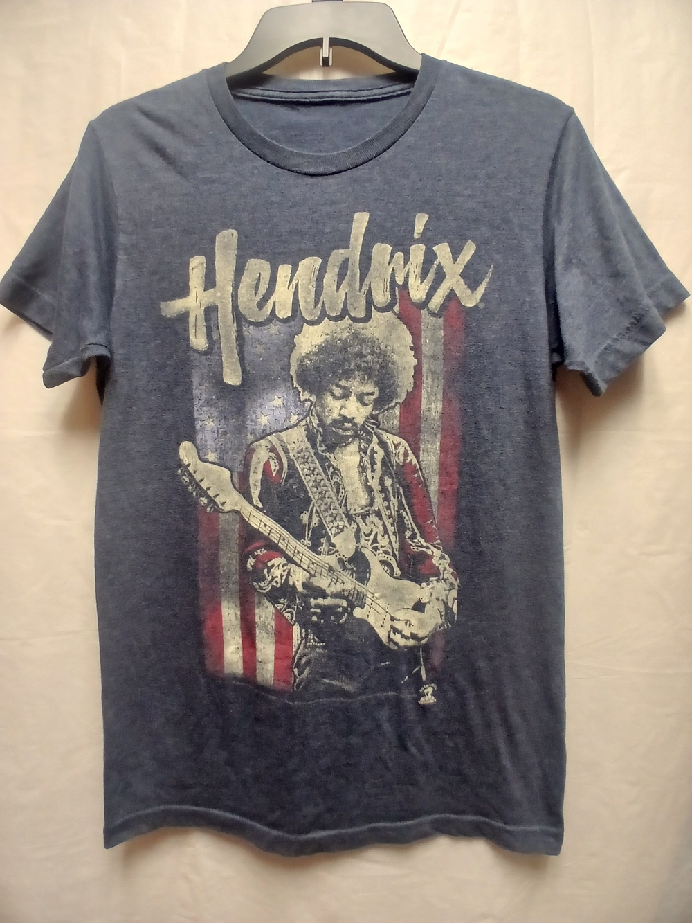 Hendrix Graphic Tee - Heather Navy Blue Men's T-Shirt